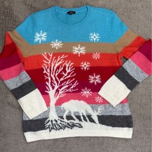 Talbots Turquoise Knit Sweater